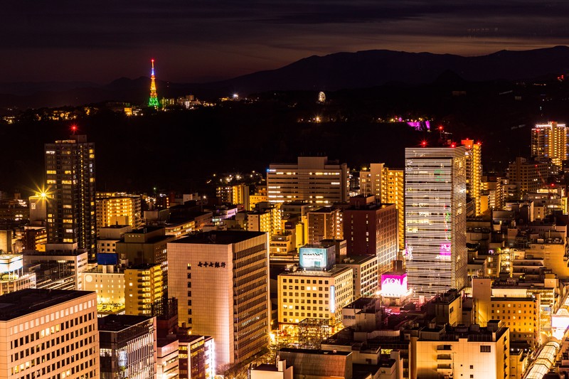 仙台の夜景