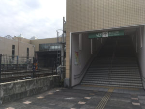 寒河江駅前