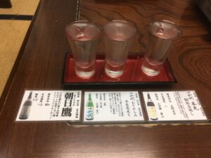 十四代３種飲み比べ