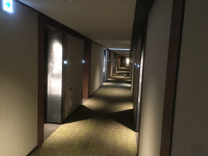 ソラリア西鉄ホテル札幌の廊下