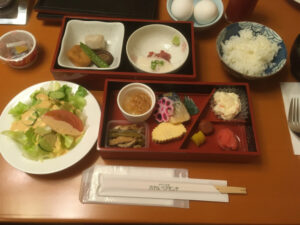 旭岳温泉ホテルディアバレーの朝食