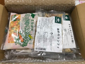 秋川牧園宅配野菜（冷凍食品）