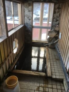 旅館大沼「陽の湯」内部