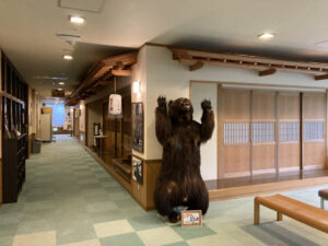 打当温泉マタギの湯の館内