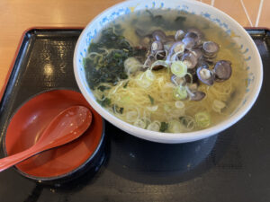 道の駅おがわら湖の食堂のラーメン