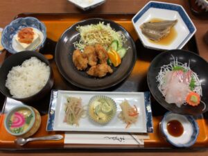 東北温泉の夕食（二日目）