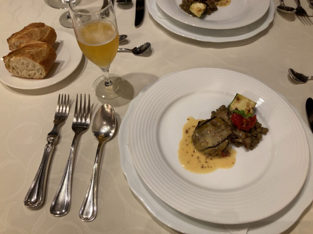 シャンブル・ドットアルムの森の夕食（ディナー）