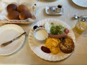 シャンブル・ドットアルムの森の朝食（モーニング）