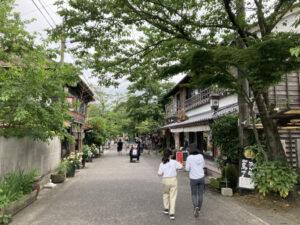 阿蘇神社の門前町