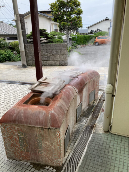 Tabist日生や別府鉄輪の地獄蒸し器