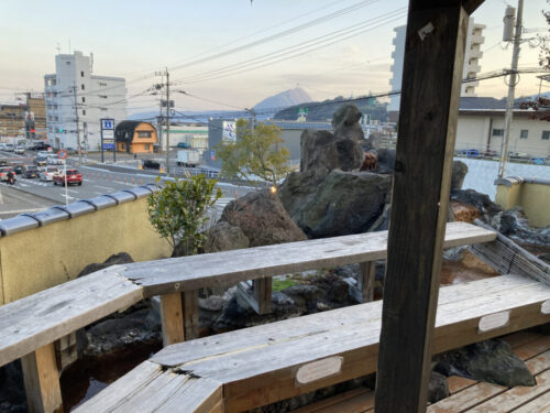 道の駅かんなわの足湯
