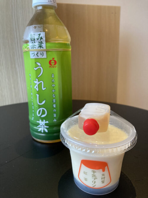 大村屋の牛乳プリン