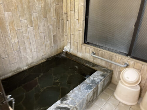 百年の湯の貸切風呂（白鷺の湯）