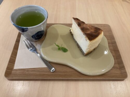 武雄温泉駅のカフェ