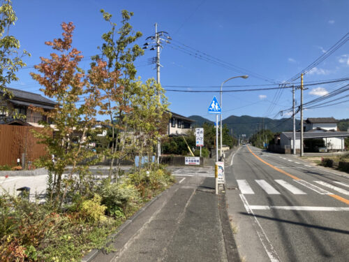蕎麦きふねへの道