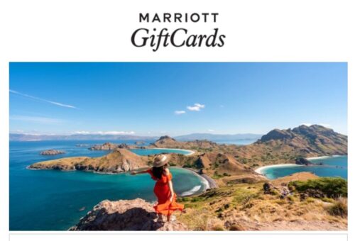 マリオットeギフトカード（Marriott Bonvoy Promotional eGift Card）