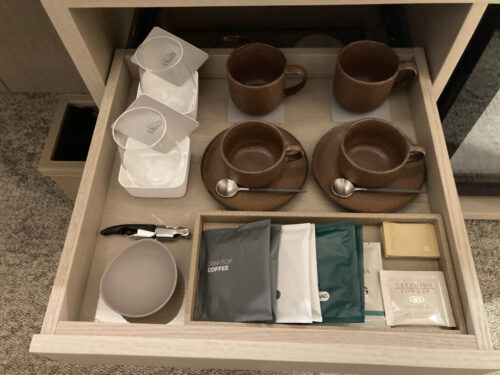 ホテルイル・パラッツォ（福岡）の部屋のお茶類