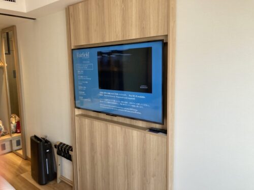 フェアフィールド・バイ・マリオット大阪難波の部屋のテレビ