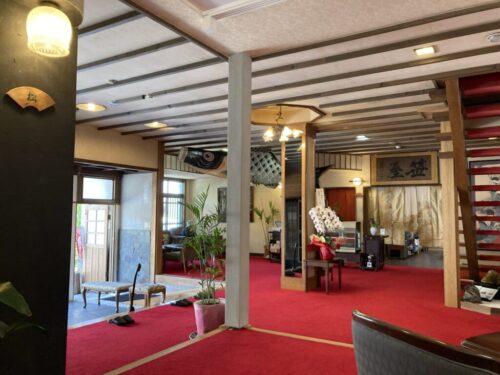 喫茶笹屋の玄関