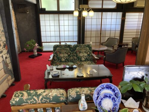喫茶笹屋の内観