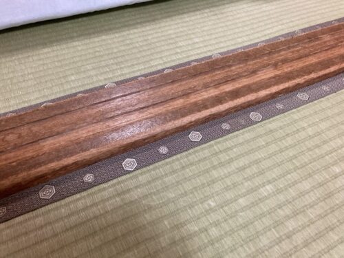 割烹旅館みはる荘の和室のへり