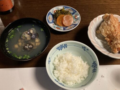 割烹旅館みはる荘の料理（夕食ディナー）