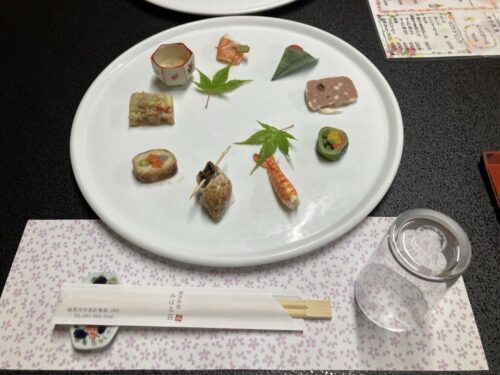 割烹旅館みはる荘の料理（夕食ディナー）