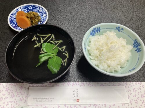 割烹旅館みはる荘の料理（夕食ディナー）
