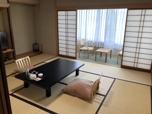 和多屋別荘の客室（【タワー棟】青森ヒバ使用・内風呂付き客室(禁煙)）