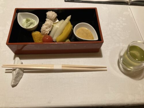 利休の個室懐石