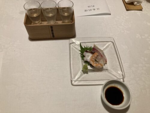 利休の個室懐石