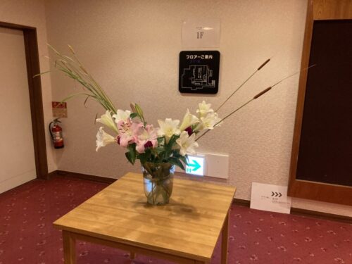 和多屋別荘の朝食ビュッフェバイキング