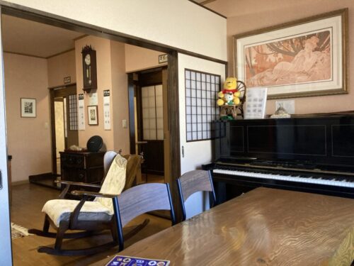 湯ノ本温泉　旅館千石荘の待合室