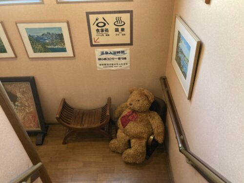 湯ノ本温泉　旅館千石荘の廊下