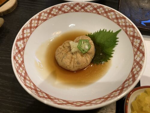 湯ノ本温泉　旅館千石荘の夕食