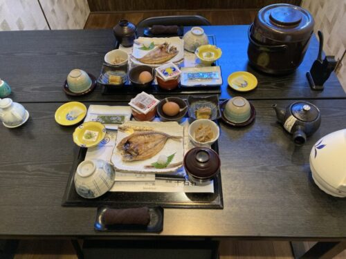 湯ノ本温泉　旅館千石荘の朝食