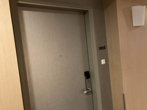 フェアフィールド・バイ・マリオット札幌のお部屋のドア