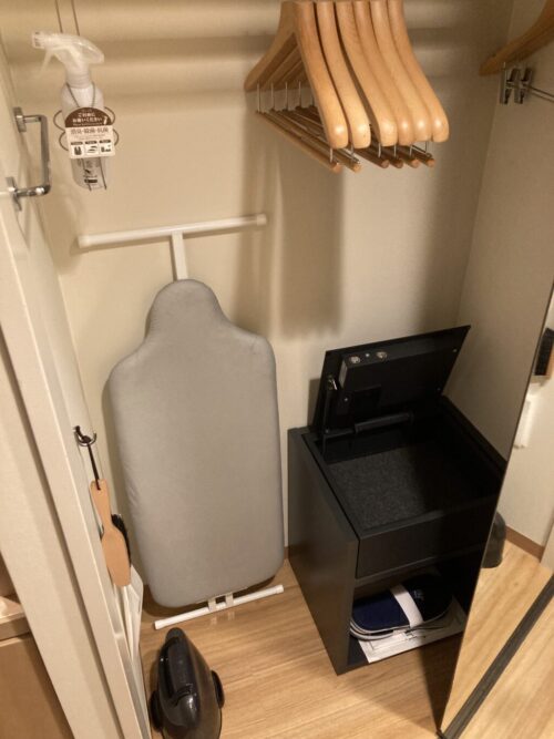 フェアフィールド・バイ・マリオット札幌の部屋のクローゼット