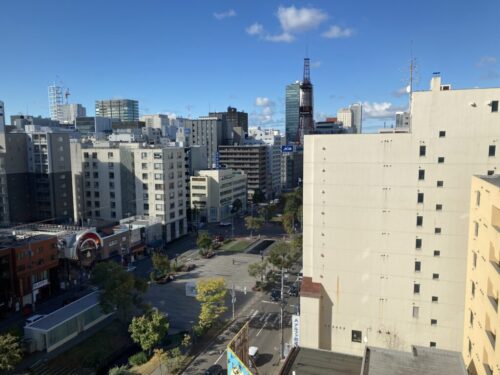 フェアフィールド・バイ・マリオット札幌の部屋からの眺め