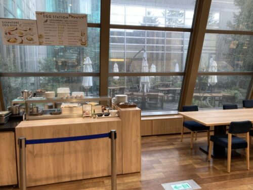 フェアフィールド・バイ・マリオット札幌の朝食ビュッフェ会場
