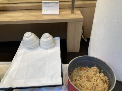 フェアフィールド・バイ・マリオット札幌の朝食ビュッフェのご飯