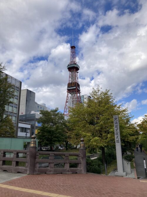 フェアフィールド・バイ・マリオット札幌の周辺散歩（テレビ塔）