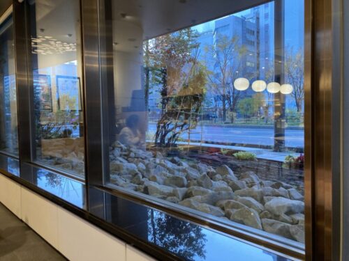 フェアフィールド・バイ・マリオット札幌のカフェFIKAの眺め