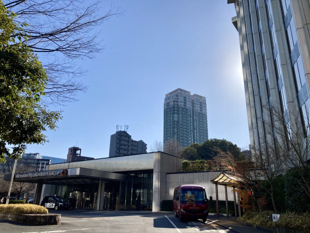 シェラトン都ホテル東京の外観