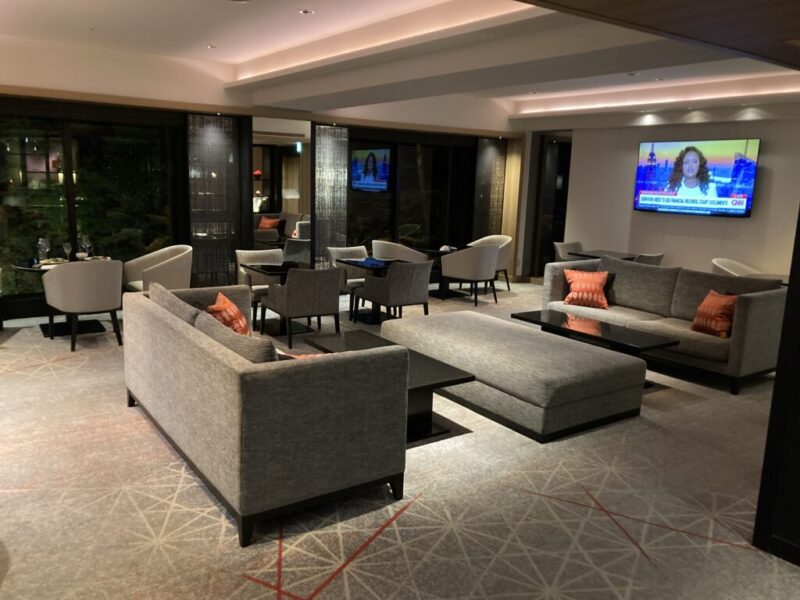 シェラトン都ホテル東京のクラブラウンジ（シェラトンクラブ）