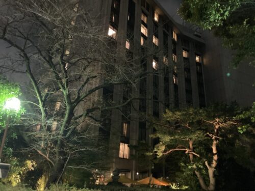 シェラトン都ホテル東京の外観