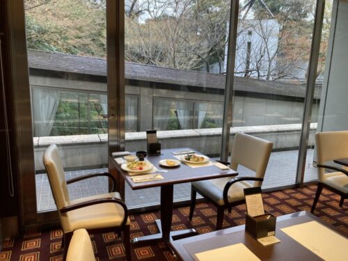 シェラトン都ホテル東京の四川の朝食（モーニング）風景