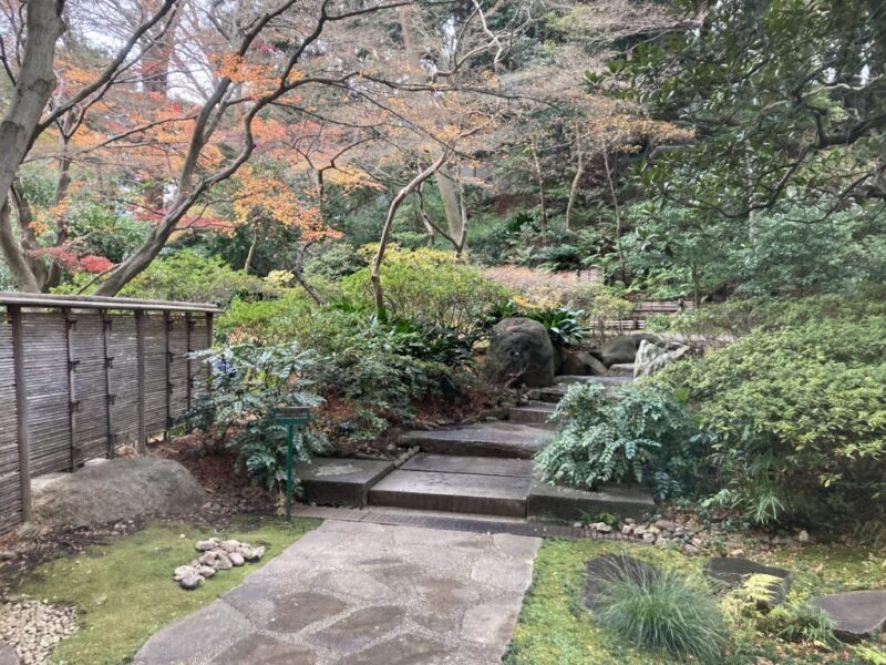 シェラトン都ホテル東京の庭園