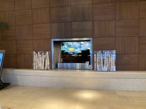 シェラトン都ホテル東京のフロントロビー