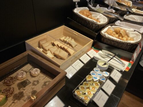 シェラトン都ホテル東京のクラブラウンジ（シェラトンクラブ）の朝食